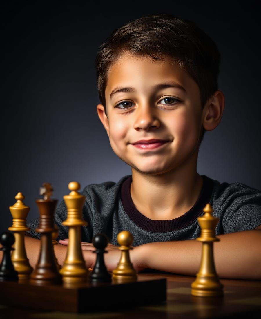 Retrato de atleta do ChessJohn